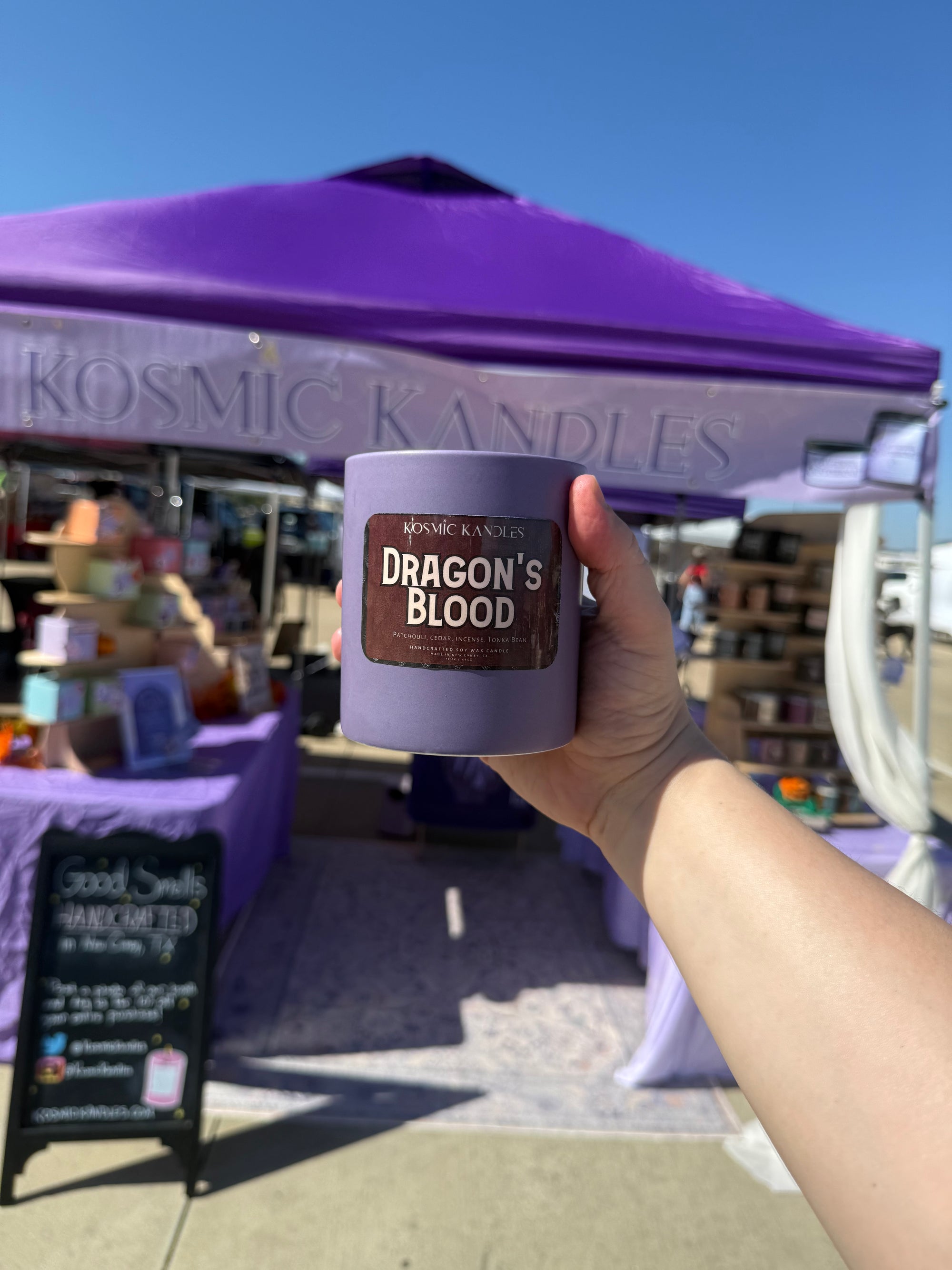 🐉 Dragon's Blood Soy Wax Candle