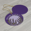Kosmic Ceramic Ornament,