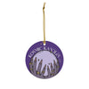 Kosmic Ceramic Ornament,