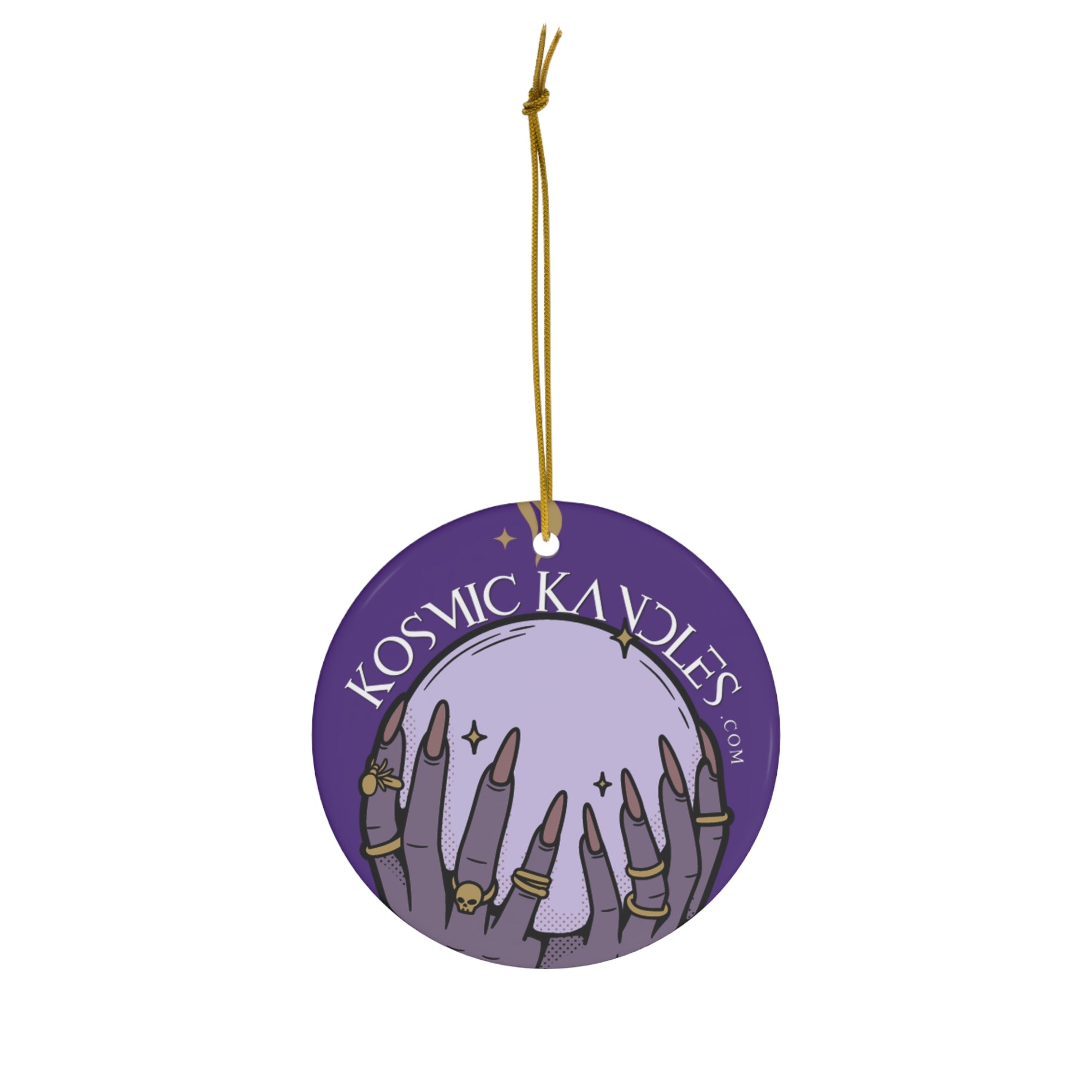 Kosmic Ceramic Ornament,