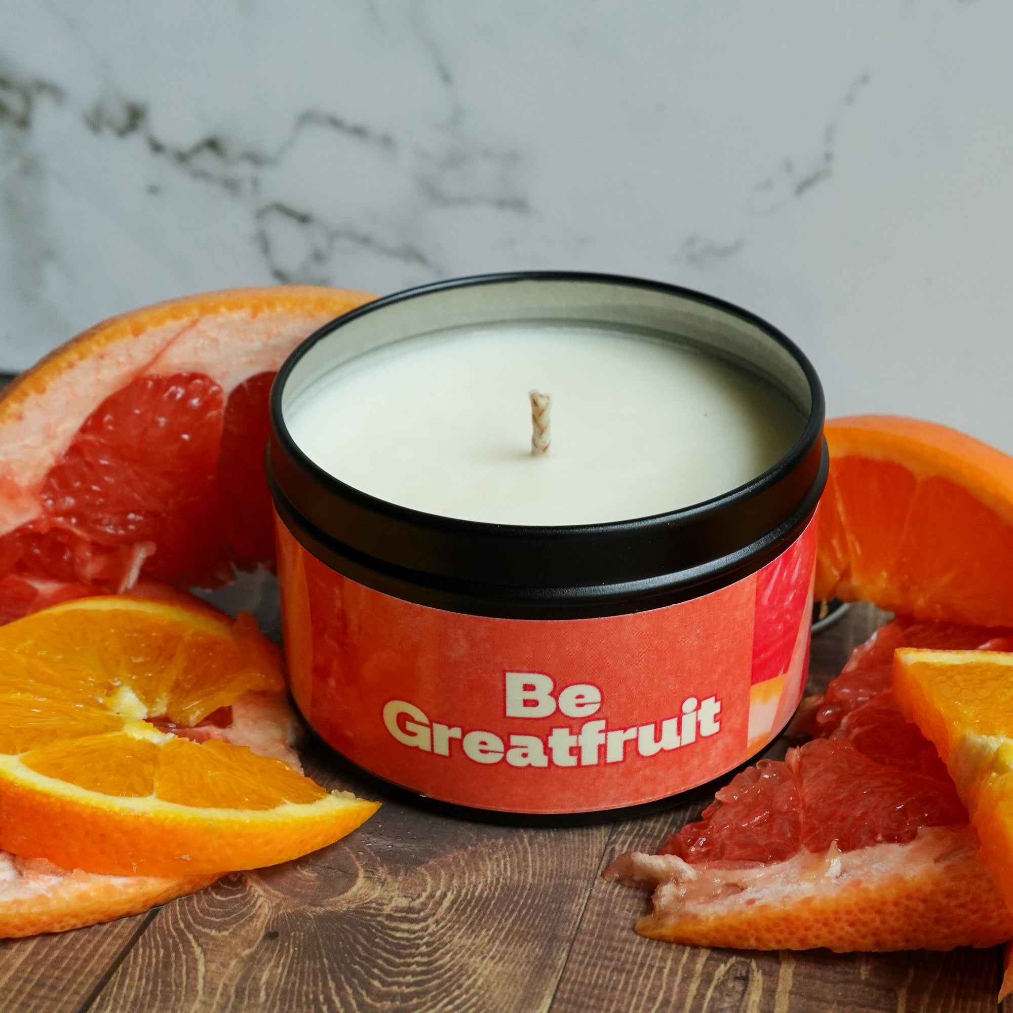 🥭 Be Greatfruit Soy Wax Candle - CBAD
