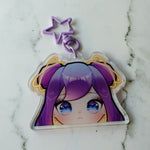 Kosmic Kait Peeker VTuber Holographic Acrylic Keychain