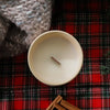 Nova Noel 12oz Ceramic Tumbler Wooden Wick Soy Wax Candle