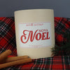 Nova Noel 12oz Ceramic Tumbler Wooden Wick Soy Wax Candle