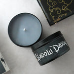shadow daddy tin candle