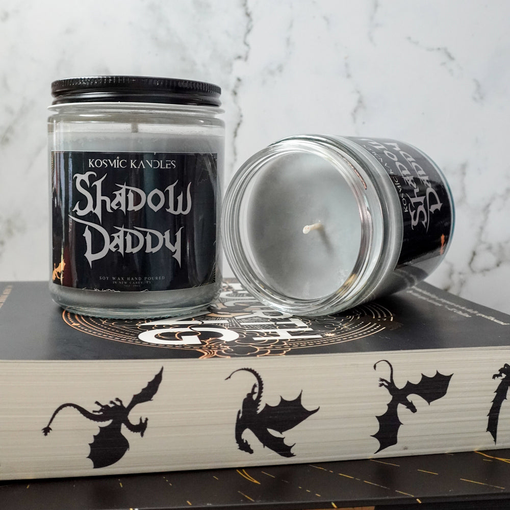 🖤 Shadow Daddy - Xaden Inspired Soy Wax Candle