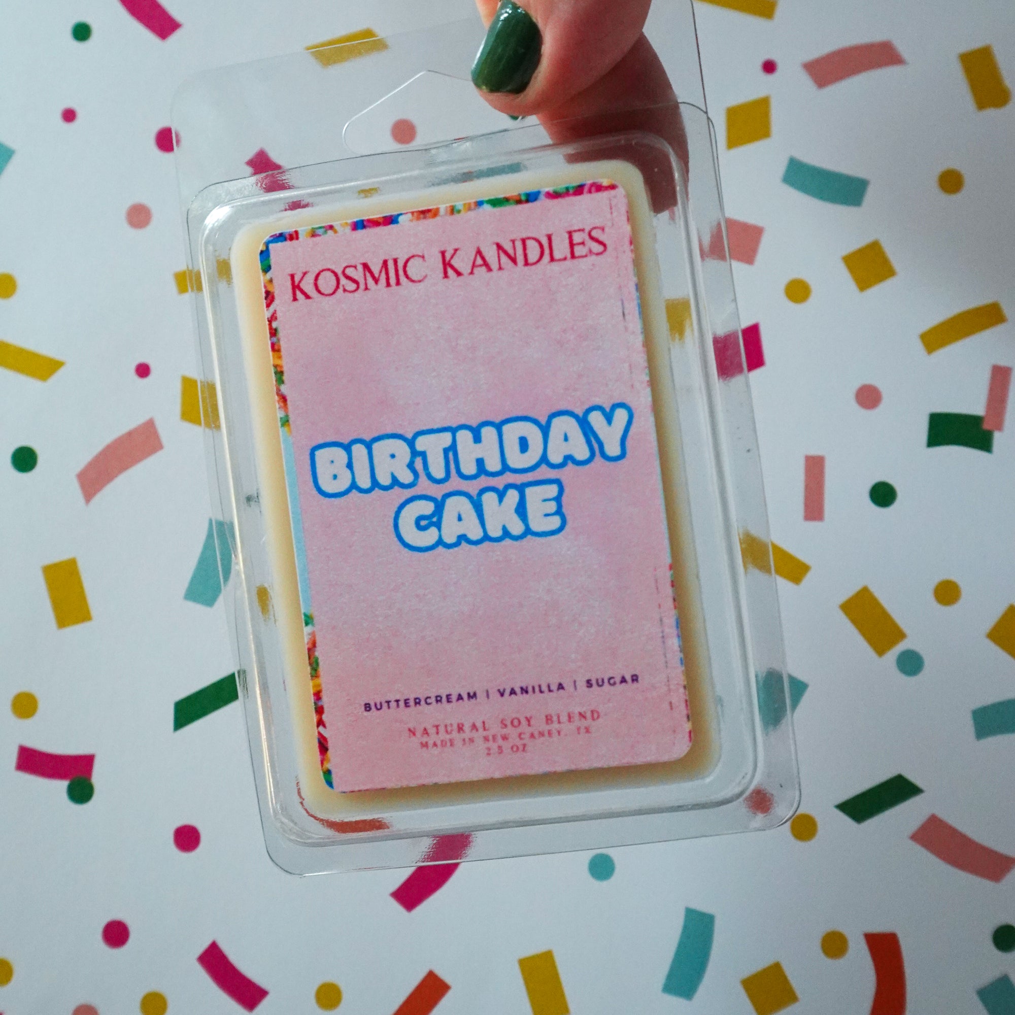🎂 Birthday Cake Soy Wax Melts