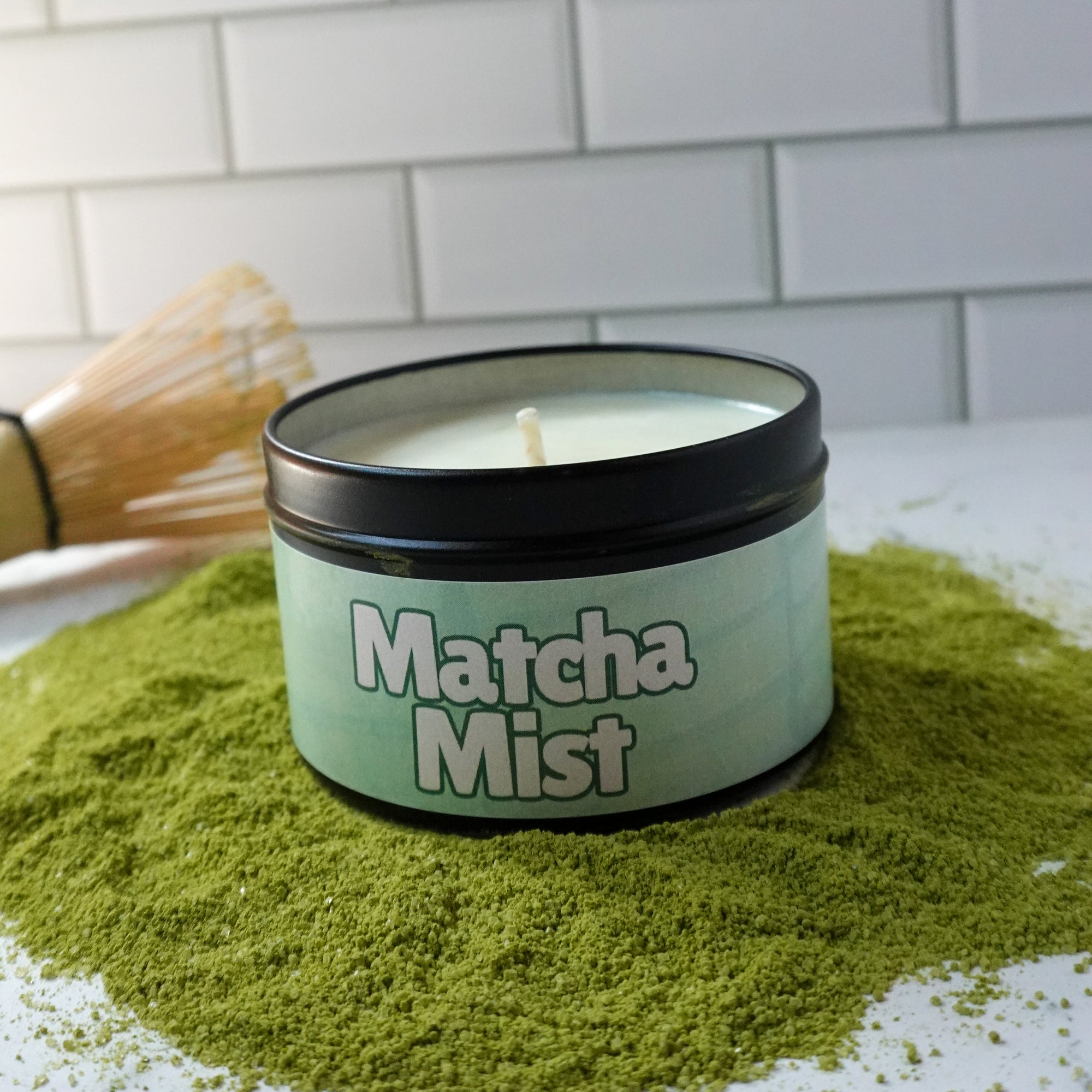 🍵 Matcha Mist Soy Wax Candle