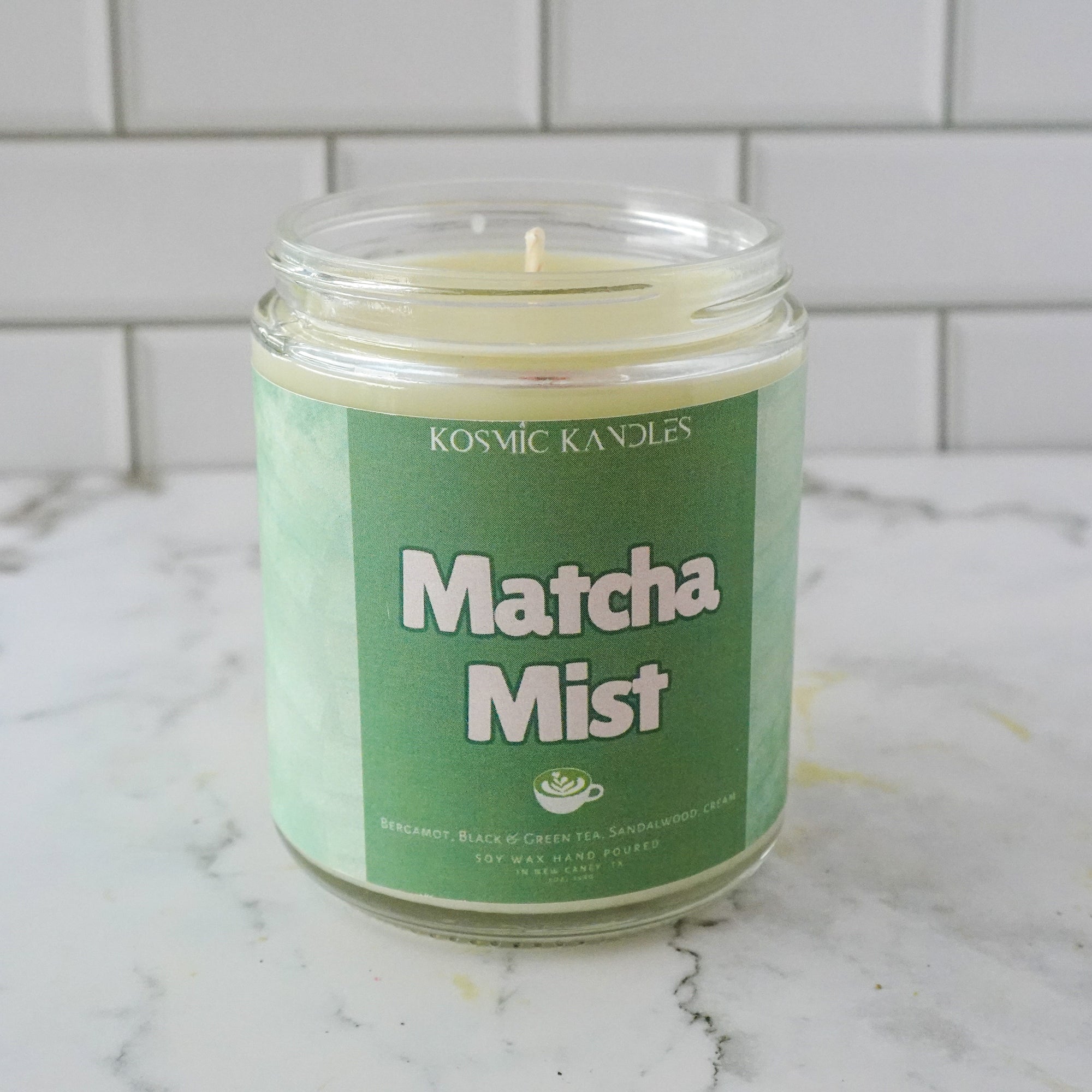 🍵 Matcha Mist Soy Wax Candle