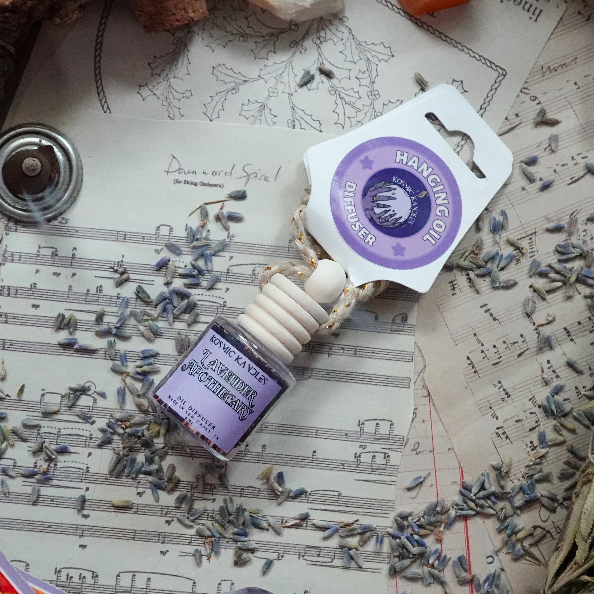 🪻 Lavender Apothecary Hanging Oil Diffuser