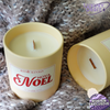 Nova Noel 12oz Ceramic Tumbler Wooden Wick Soy Wax Candle