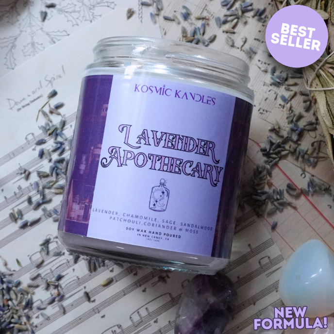 🪻 Lavender Apothecary 2.0 Soy Wax Candle