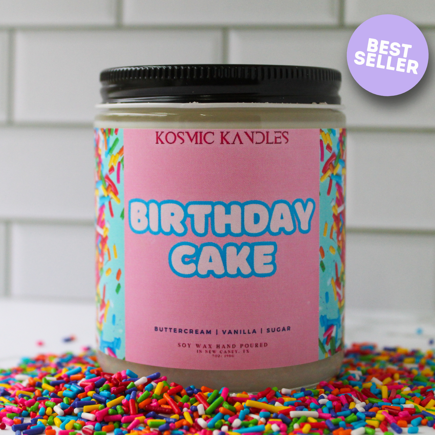 🎂 Birthday Cake Soy Wax Candle