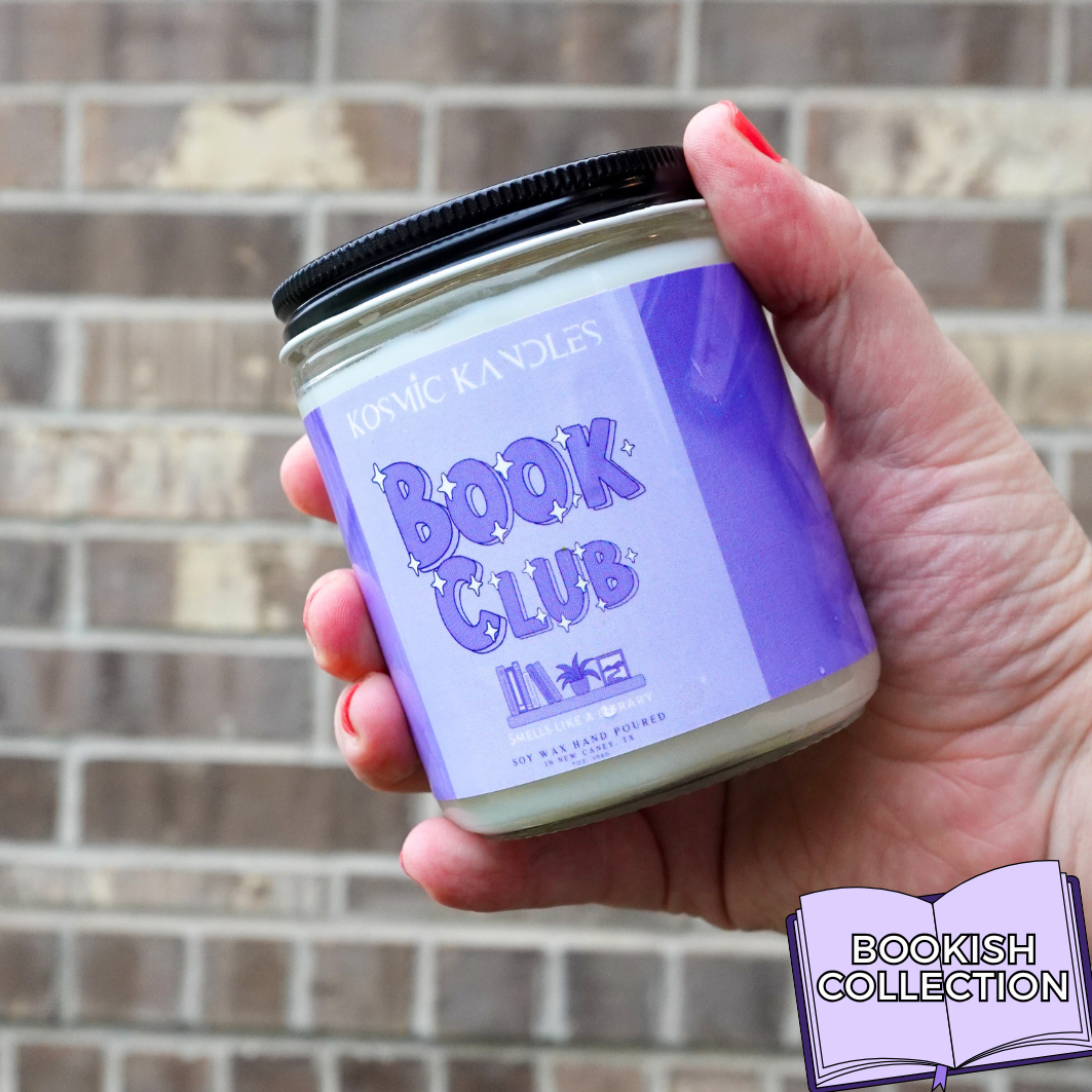 📚 Book Club Soy Wax Candle