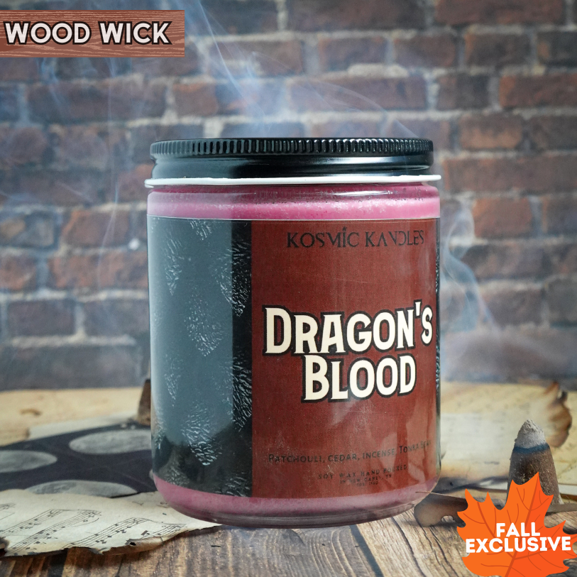 🐉 Dragon's Blood Soy Wax Candle