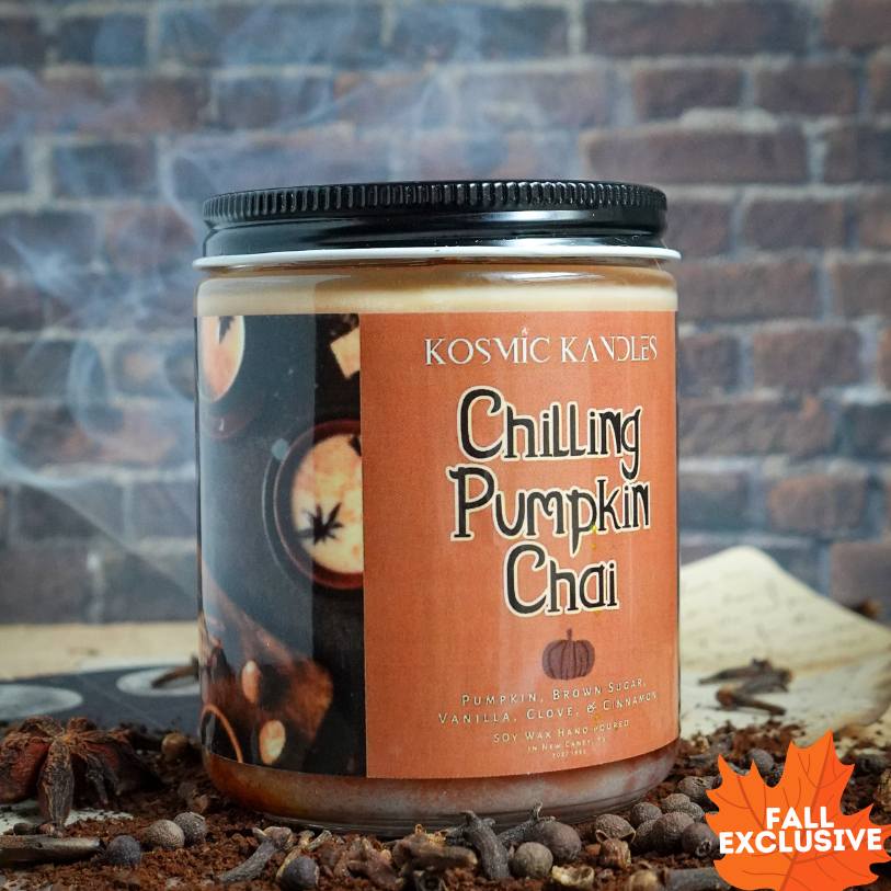🎃 Chilling Pumpkin Chai Soy Wax Candle
