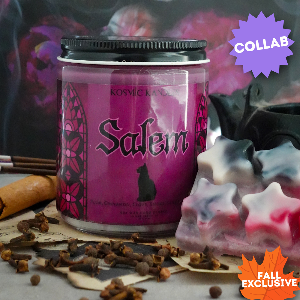 🐈‍⬛ Salem Soy Wax Candle - Inspired by Blvckcrvft