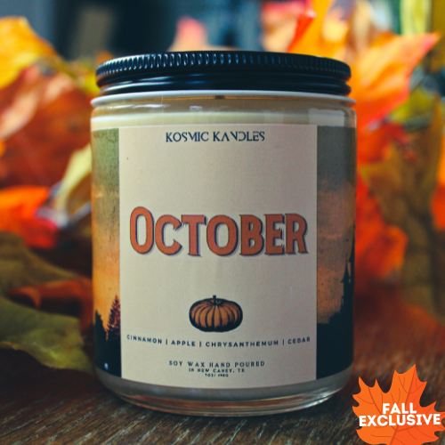 🍂 October Soy Wax Candle